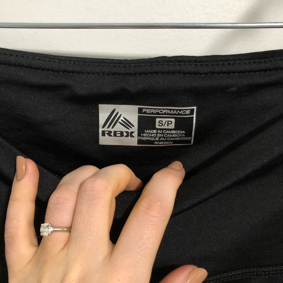 Black High Rise Reebok Leggings - Picture 10 of 13